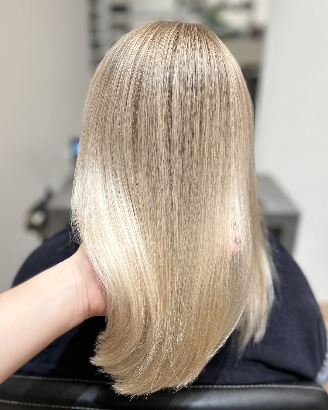 Natürlich nuanciertes Blond mit weichen Übergängen
